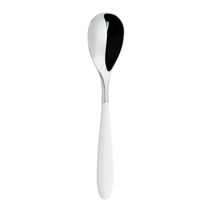 grunwerg Yin & Yang White Set of 2 Dessert Spoons