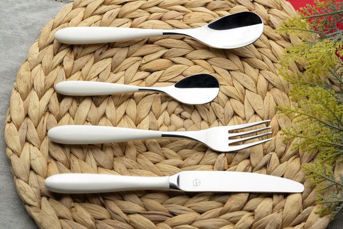 Grunwerg Yin & Yang White Set Of 2 Table Knives