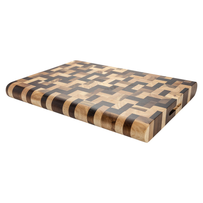 grunwerg R Forest Cutting Board Multi Wood Acacia & Rubberwood 40x30x3.8cm