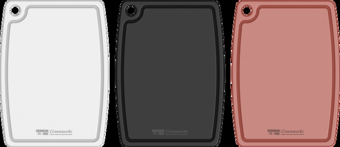 Grunwerg RF Greenworks 3 Cutting Boards 37x28cm Red Black White