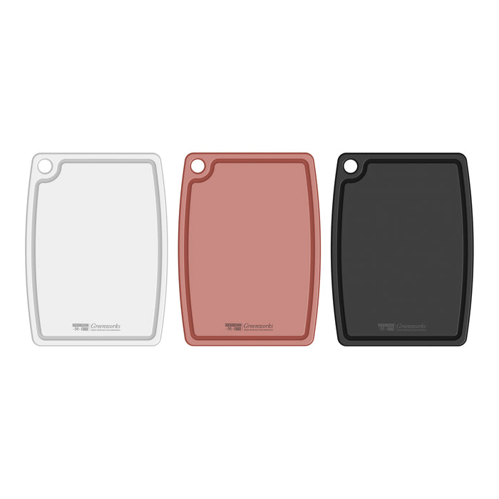 grunwerg RF Greenworks 3 Cutting Boards 37x28cm Red Black White