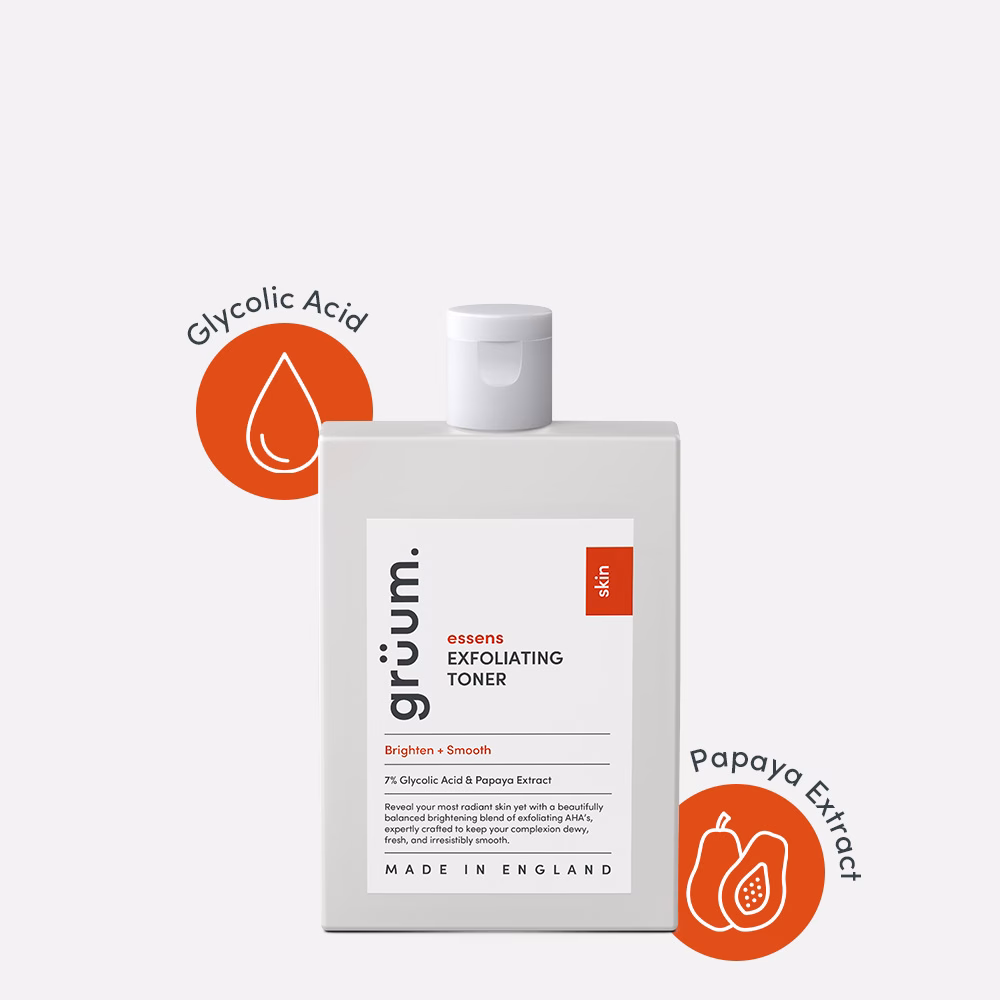 Grüum. Essens Exfoliating Toner – Brighten & Smooth | 120ml