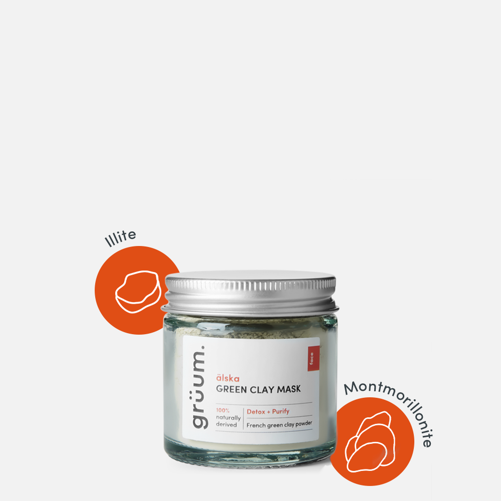 Grüum. älska Clay Mask – Green | 50ml