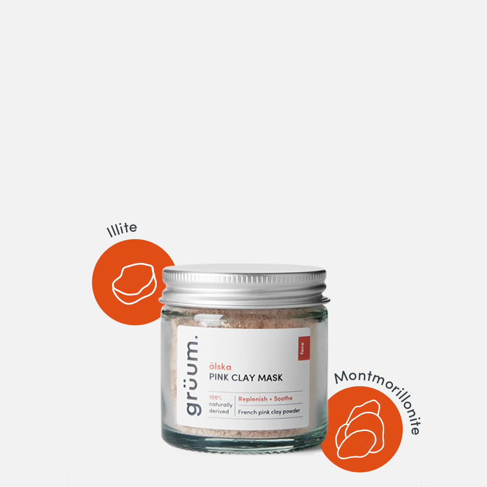 Grüum. älska Clay Mask – Pink | 50ml