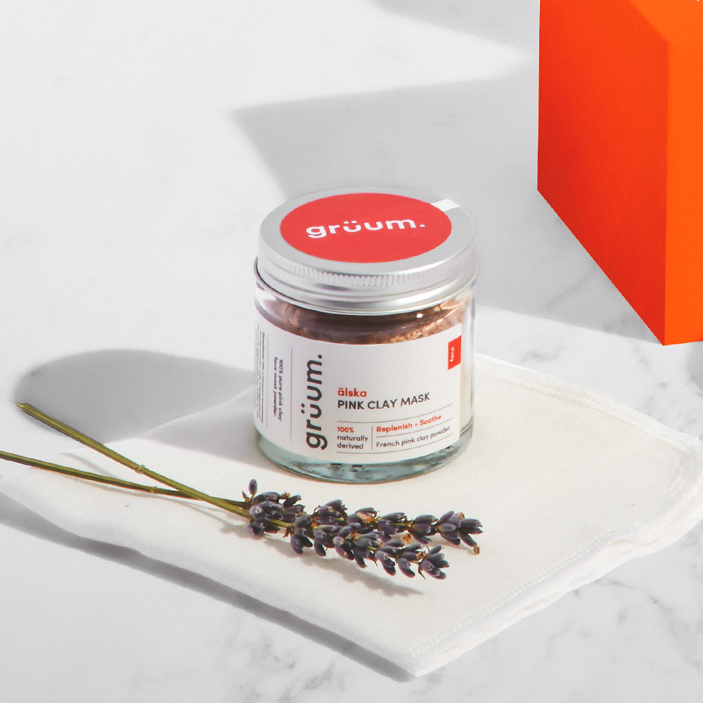 Grüum. älska Clay Mask – Pink | 50ml