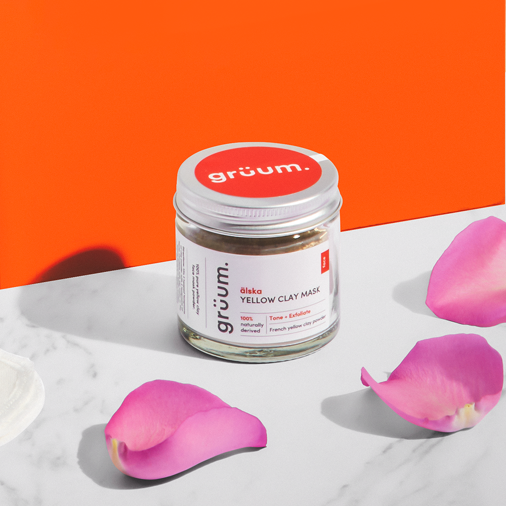 Grüum. älska Clay Mask – Yellow | 50ml