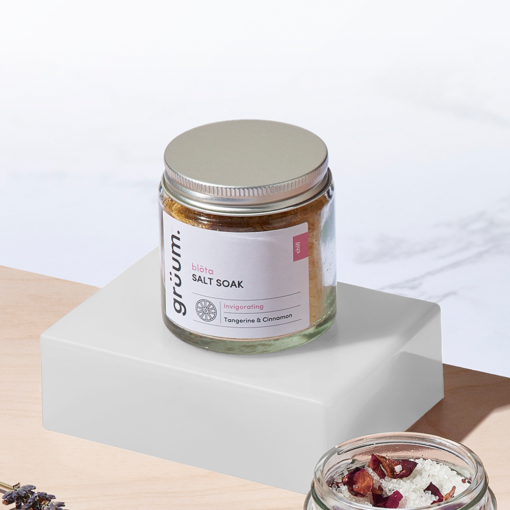 grüum. blöta Bath Salt – Tangerine & Cinnamon | 120ml