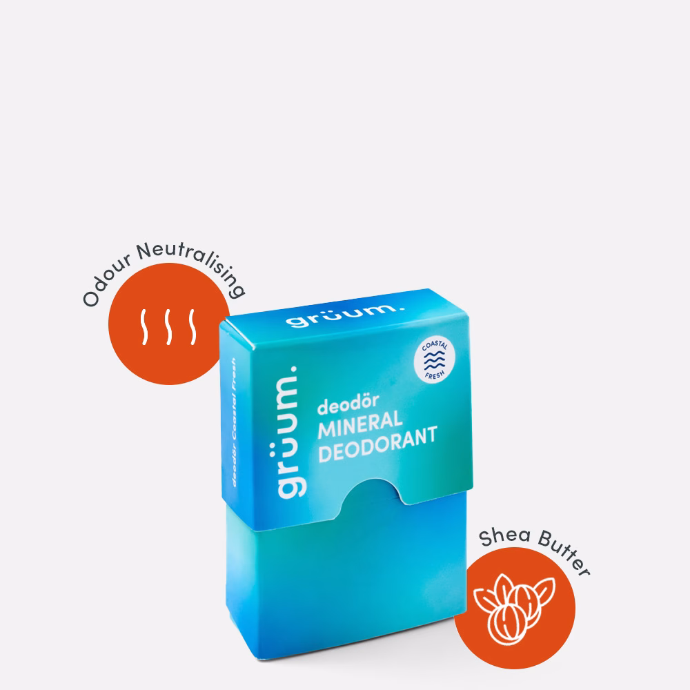 Grüum. Deodör Mineral Deodorant – Coastal Fresh | 60g