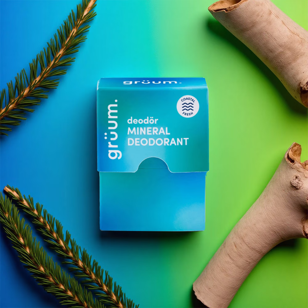 Grüum. Deodör Mineral Deodorant – Coastal Fresh | 60g