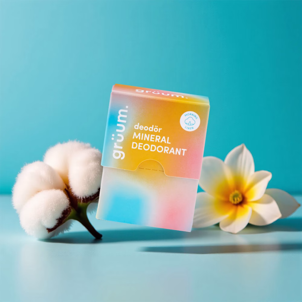 Grüum. Deodör Mineral Deodorant – Morning Linen | 60g