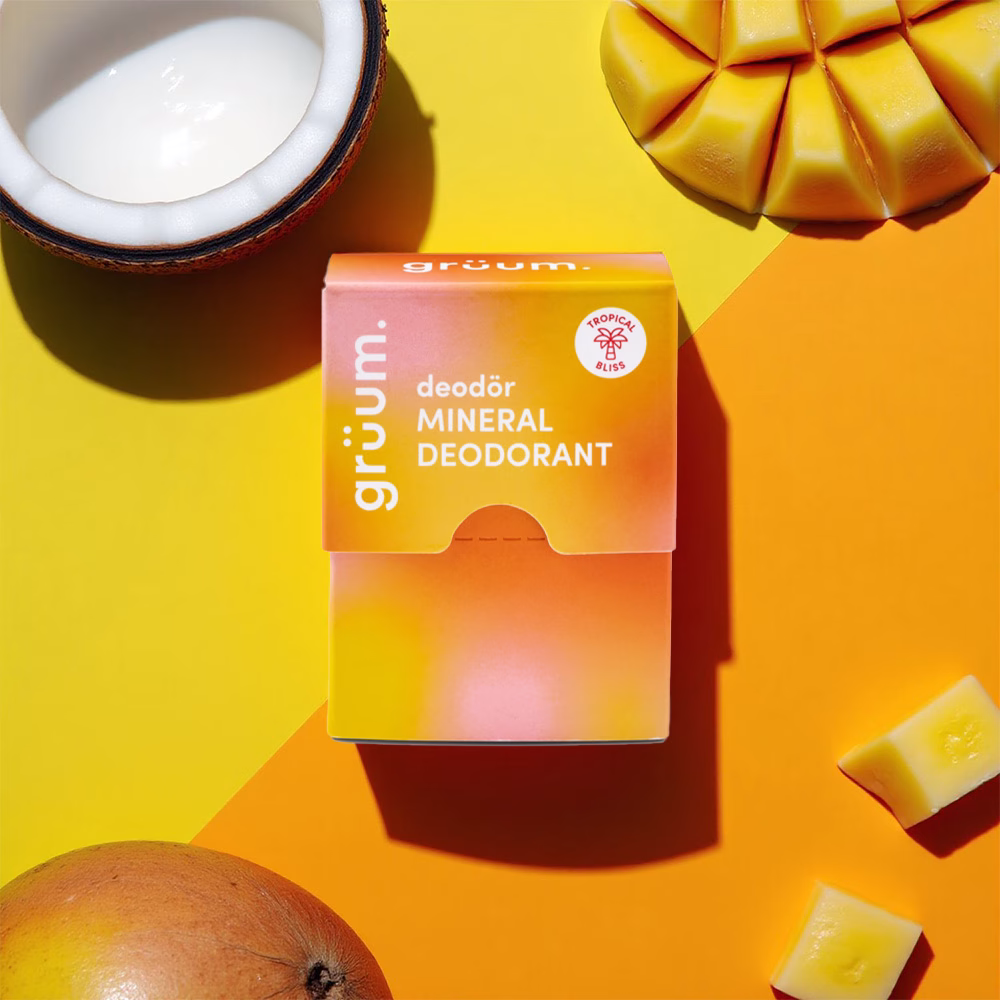 Grüum. Deodör Mineral Deodorant Multipack | 3 X 60g