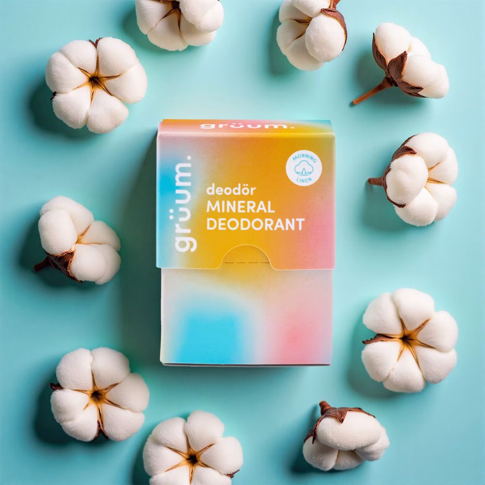 Grüum. Deodör Mineral Deodorant Multipack | 3 X 60g