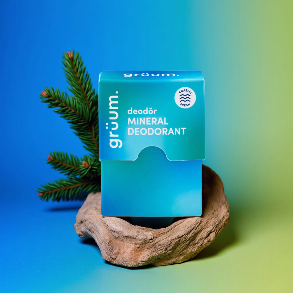 Grüum. Deodör Mineral Deodorant Multipack | 3 X 60g