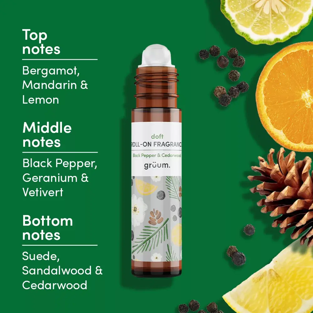 Grüum. Doft Seasonal Roll-on Fragrance Set