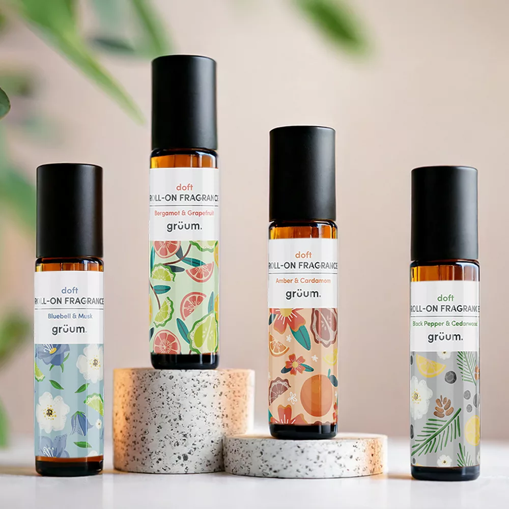 grüum. doft Seasonal Roll-on Fragrance Set