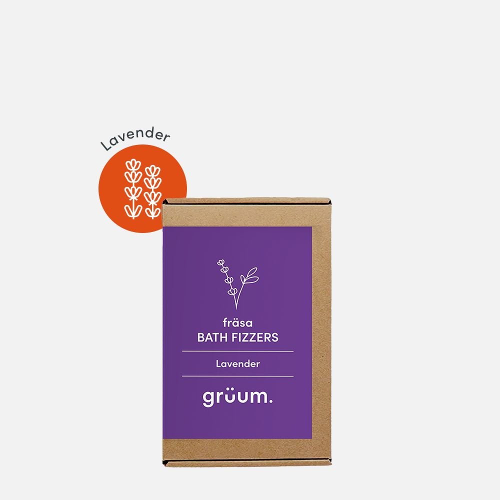 Grüum. Fräsa Lavender Bath Fizzers | 6 Pack