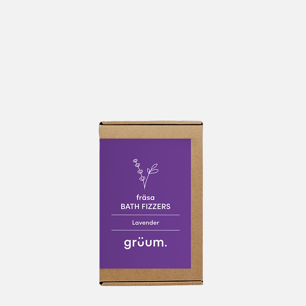 Grüum. Fräsa Lavender Bath Fizzers | 6 Pack