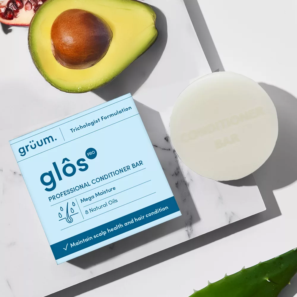 grüum. glôs Pro Conditioner Bar – Mega Moisture | 50g