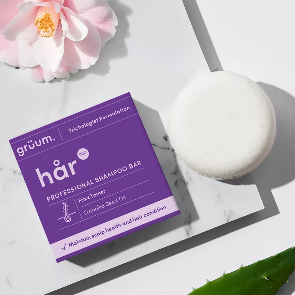 grüum. hår Pro Shampoo Bar – Frizz Tamer | 50g