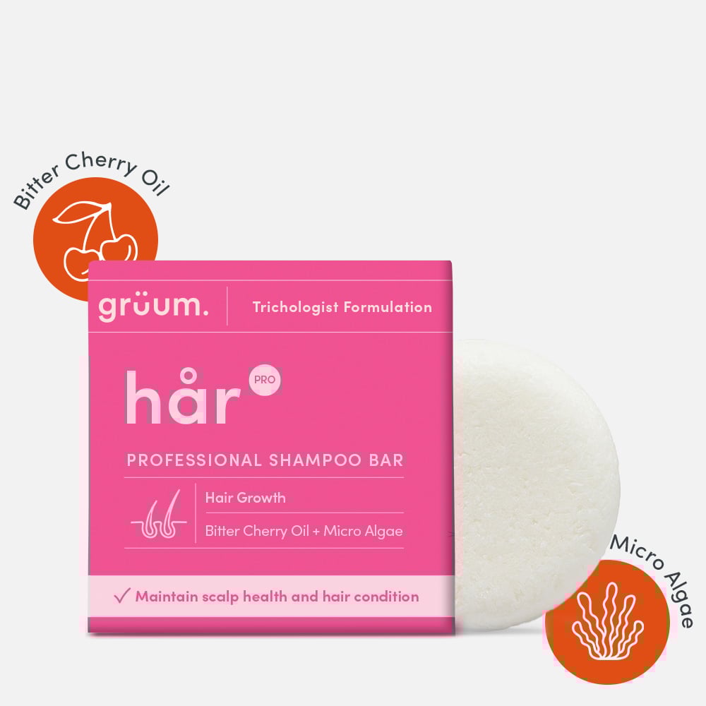 Grüum. Hår Pro Shampoo Bar – Hair Growth | 50g