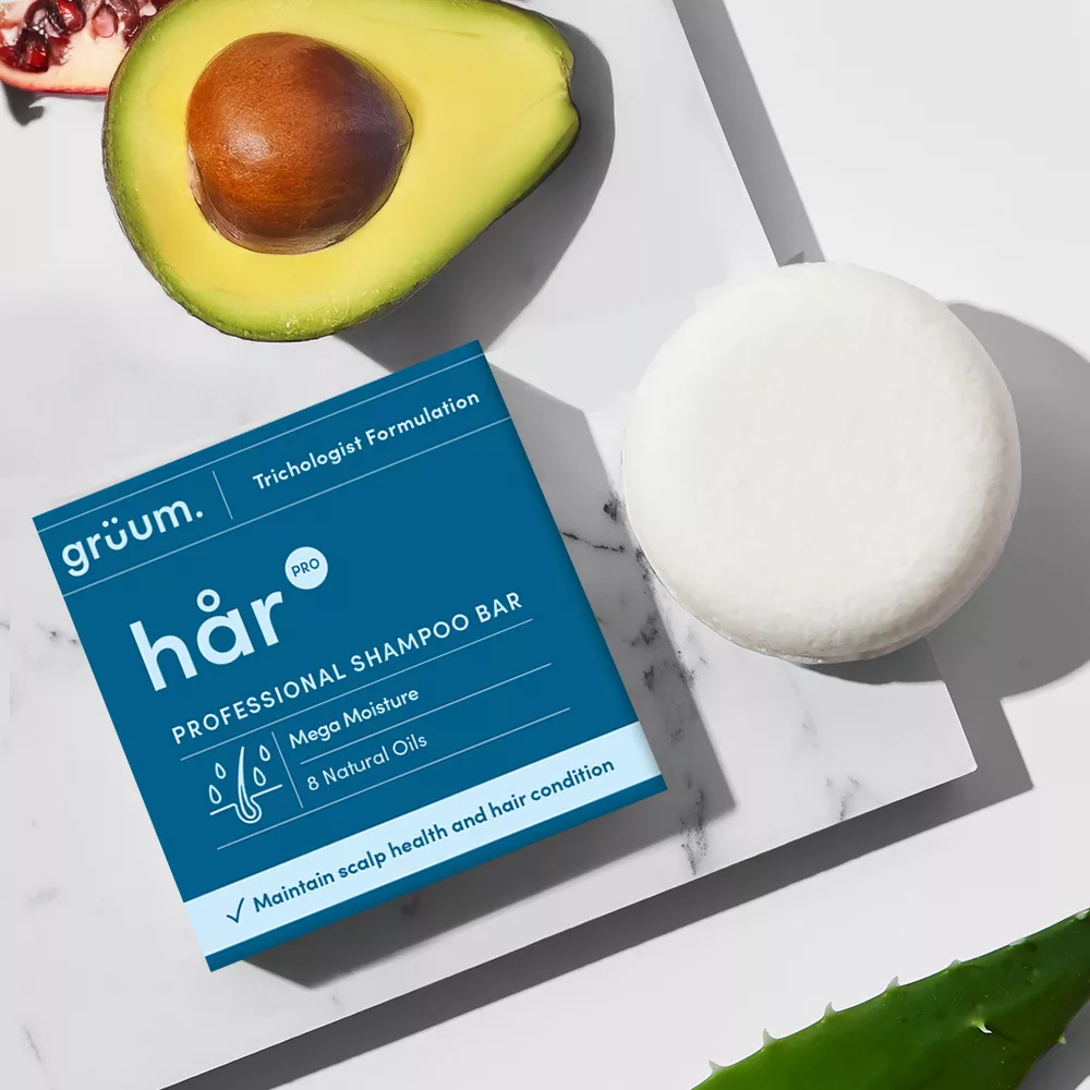 grüum. hår Pro Shampoo Bar – Mega Moisture | 50g