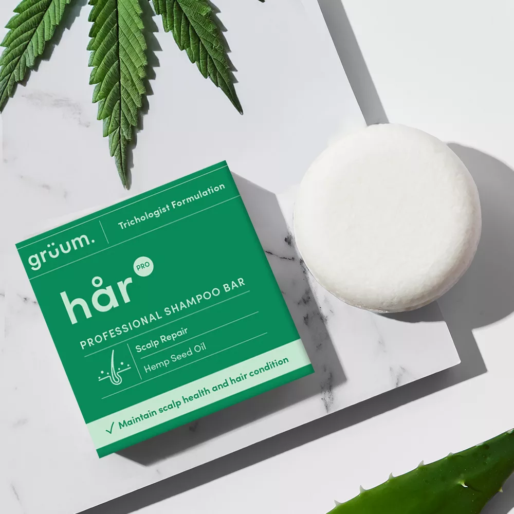 grüum. hår Pro Shampoo Bar – Scalp Repair | 50g