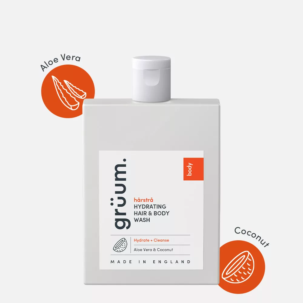 Grüum. Hårstrå Hydrating Hair & Body Wash | 200ml