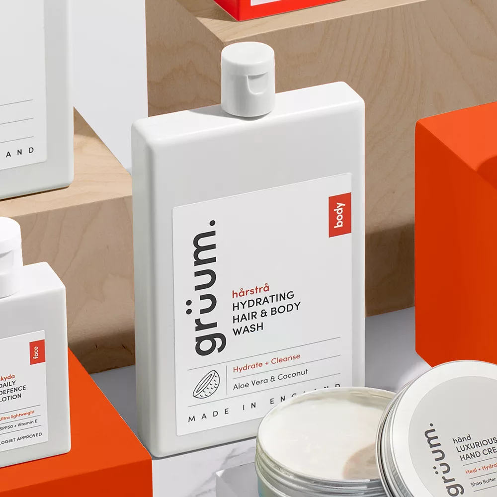 grüum. hårstrå Hydrating Hair & Body Wash | 200ml