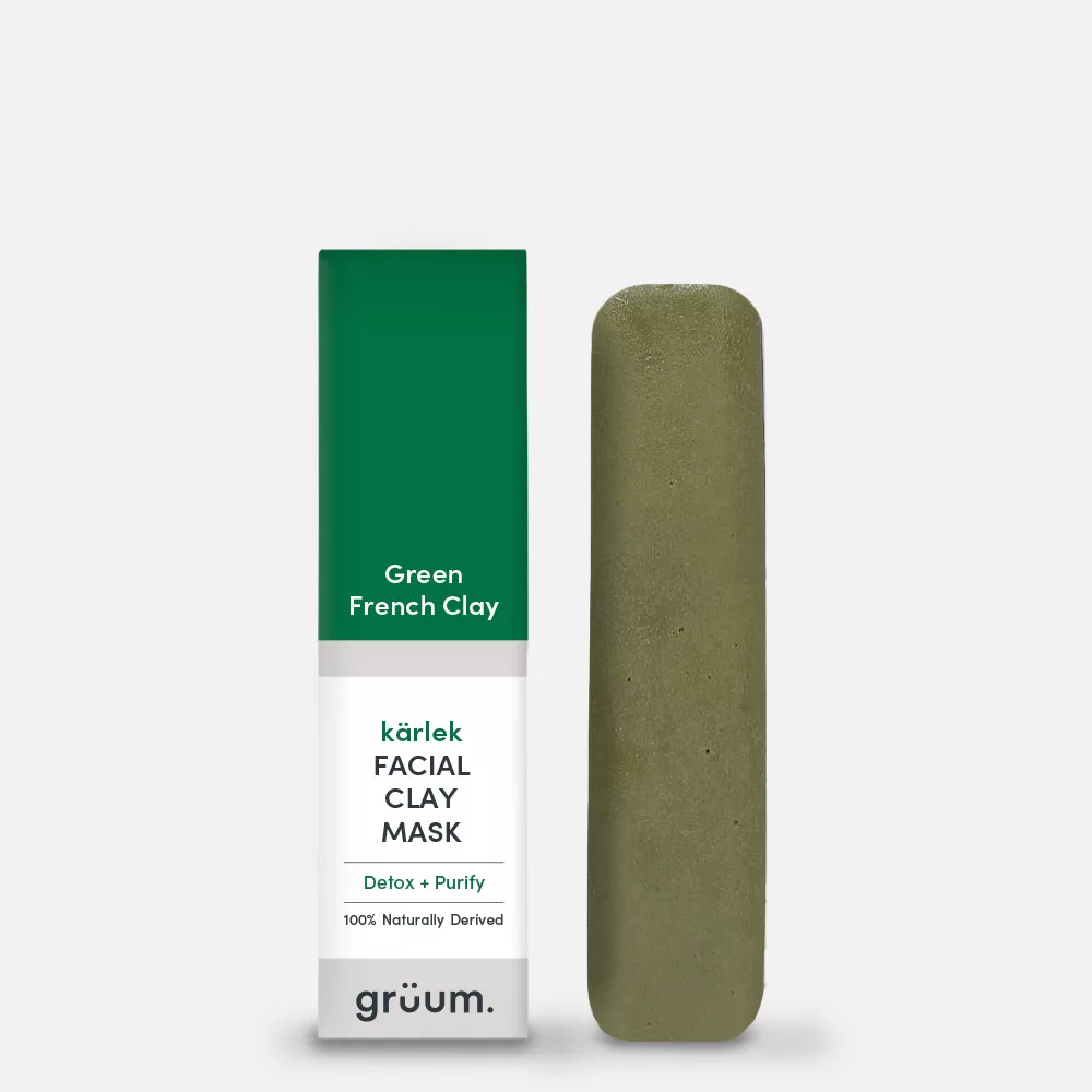 Grüum. Kärlek Facial Clay Mask – Green | 20g