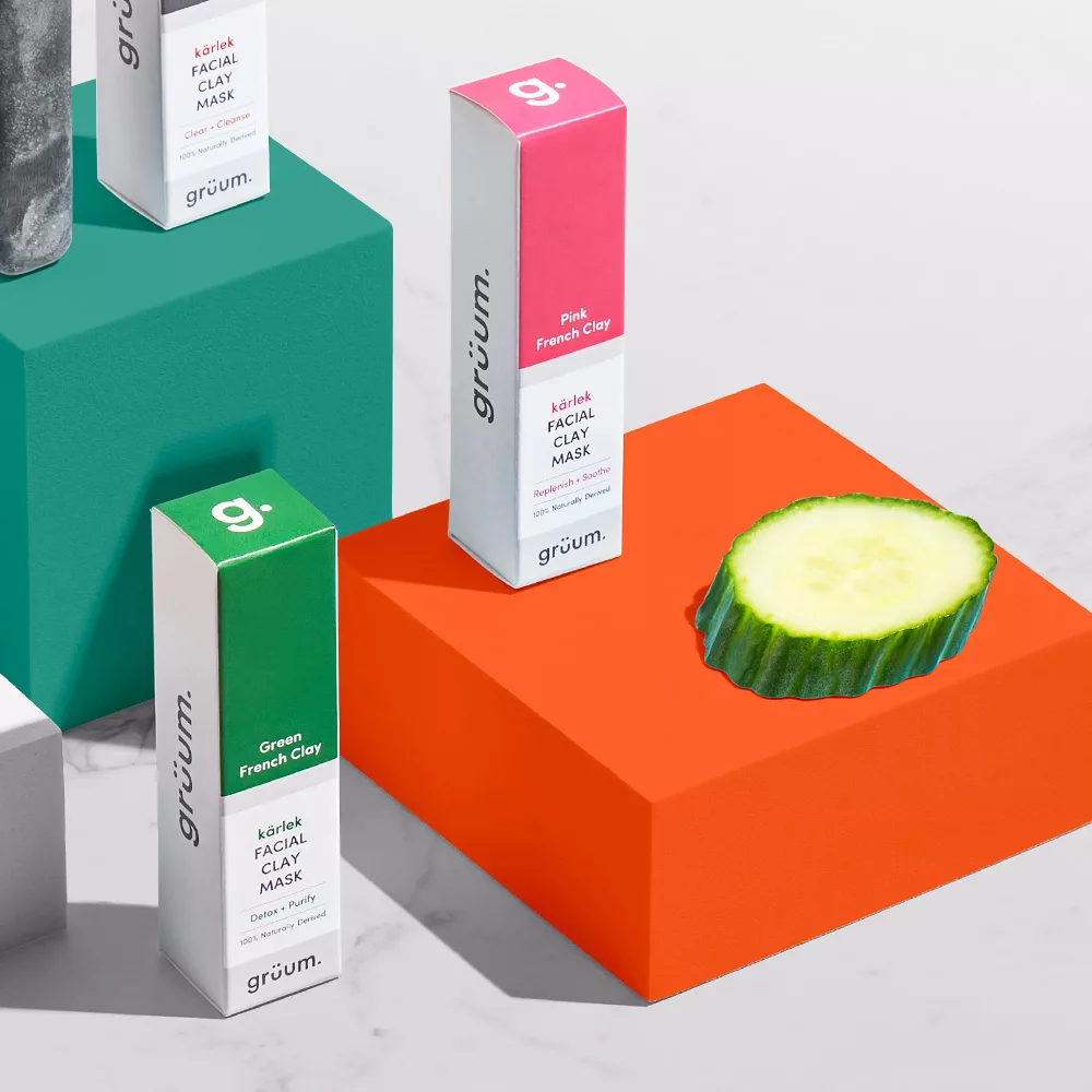 Grüum. Kärlek Facial Clay Mask – Green | 20g