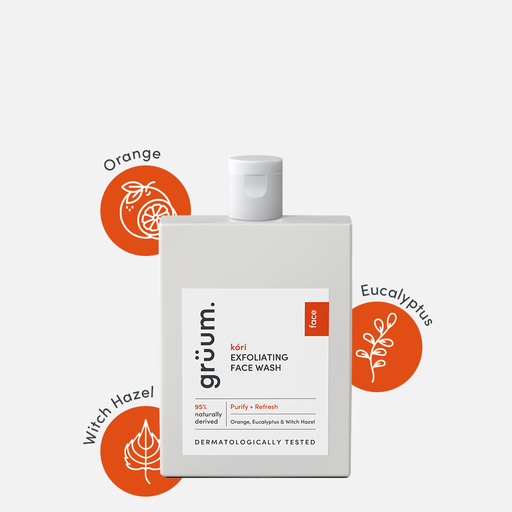 Grüum. Kóri Exfoliating Face Wash | 120ml