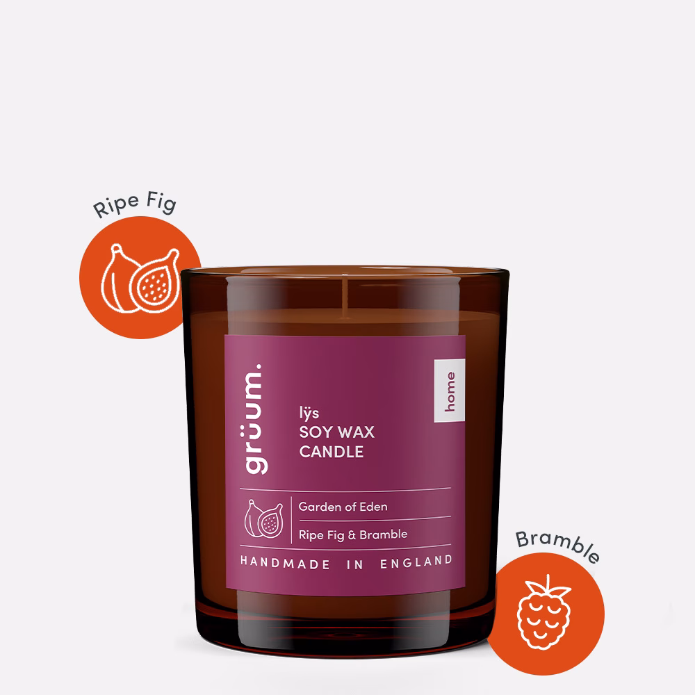 Grüum. Lÿs Soy Wax Candle – Garden Of Eden | 170g