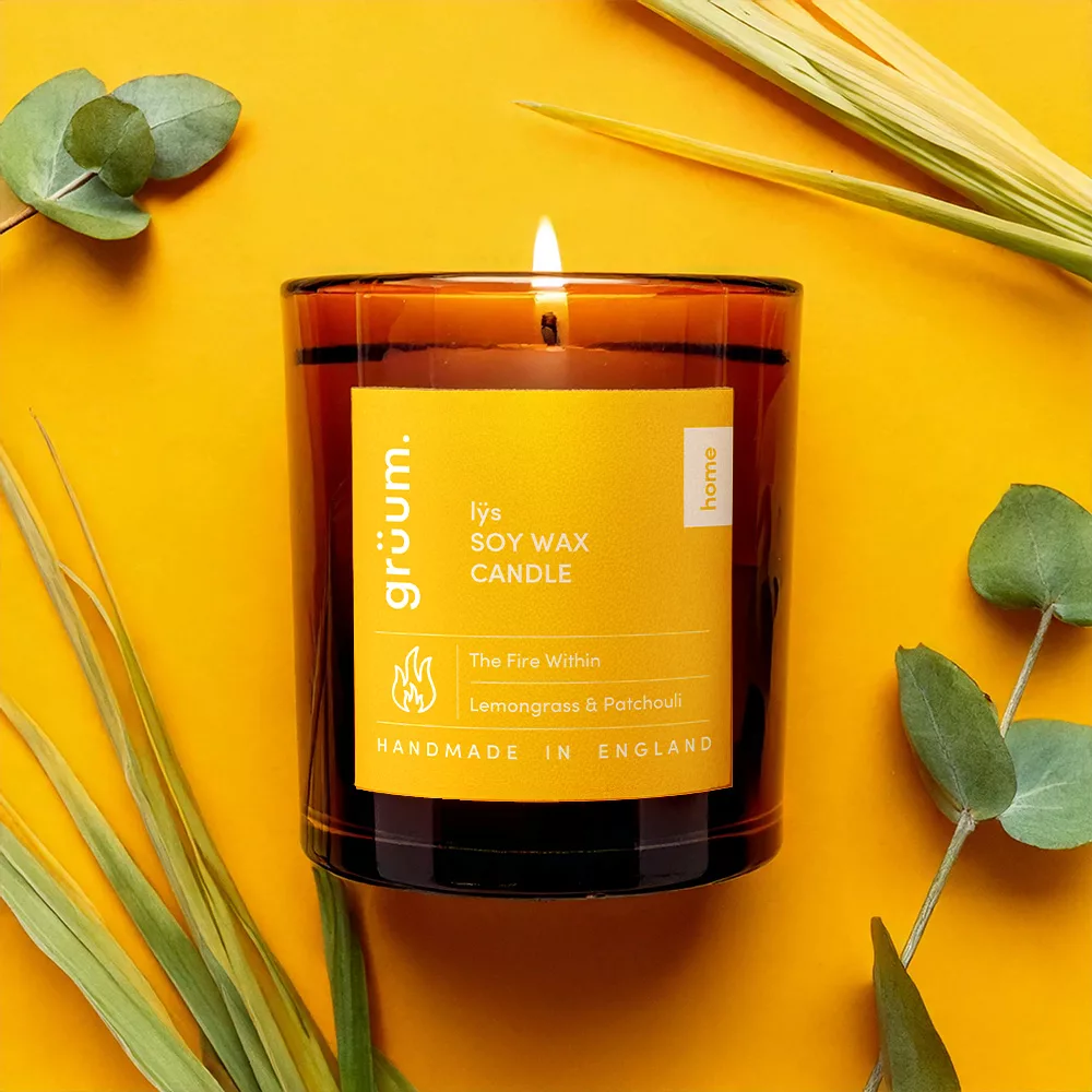 grüum. lÿs Soy Wax Candle – The Fire Within | 170g