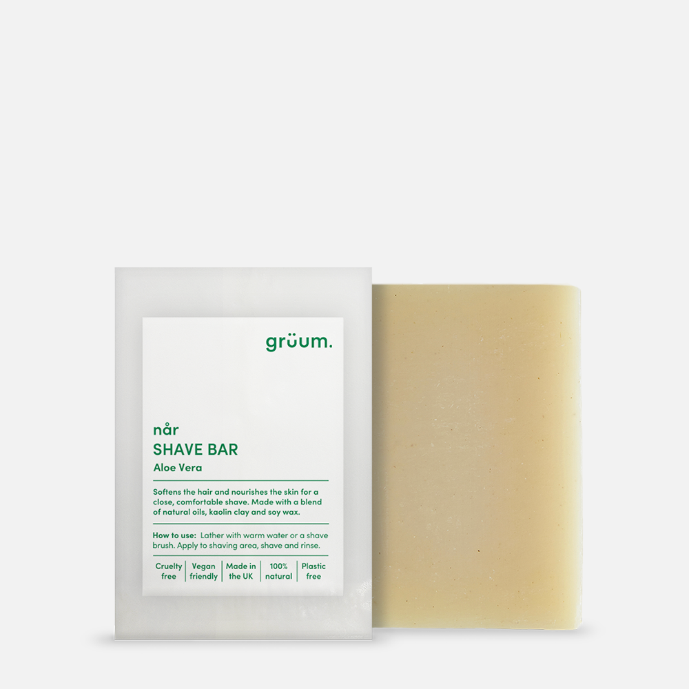 Grüum. Når Shave Bar – Aloe Vera | 95g