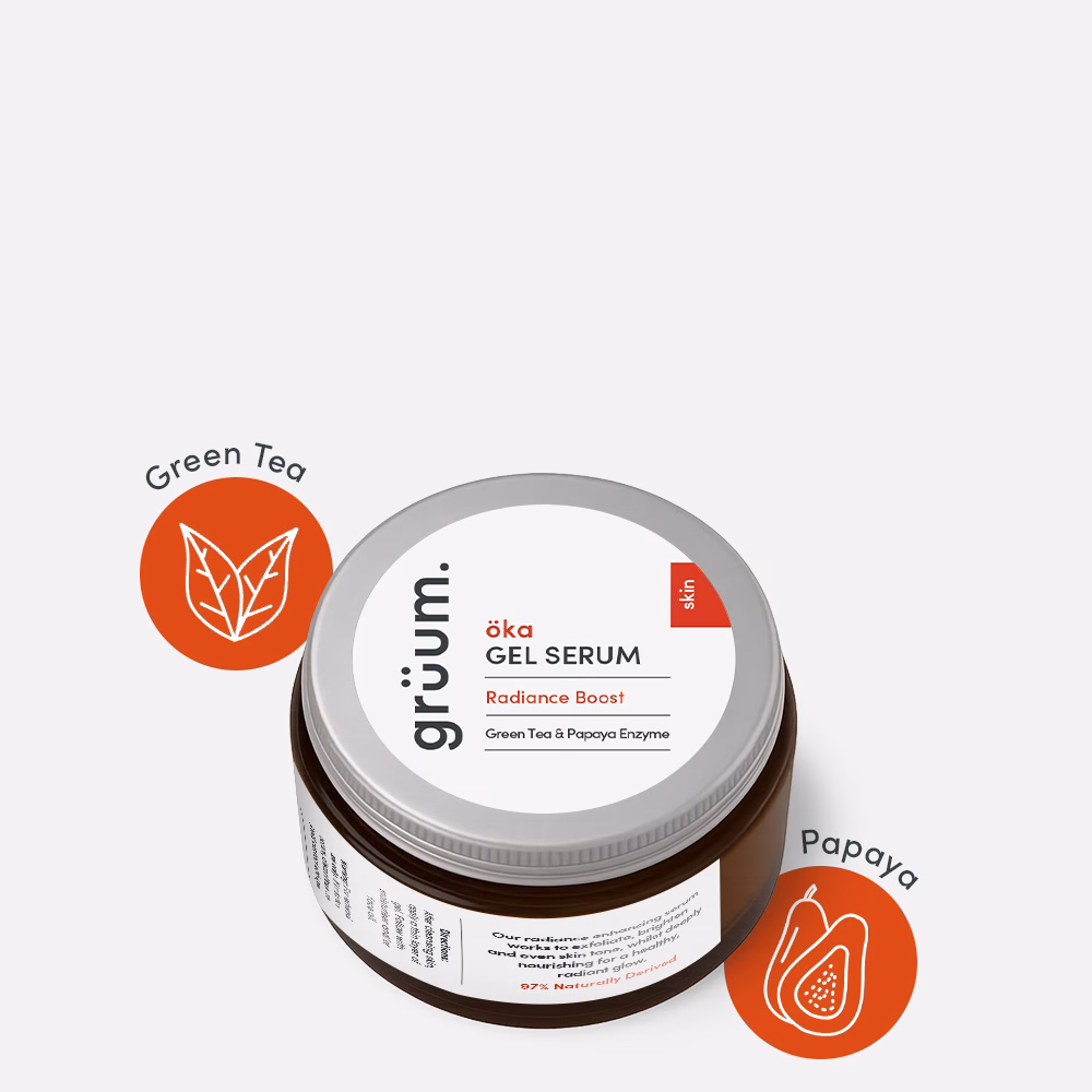 Grüum. öka Gel Serum – Radiance Boost | 30ml