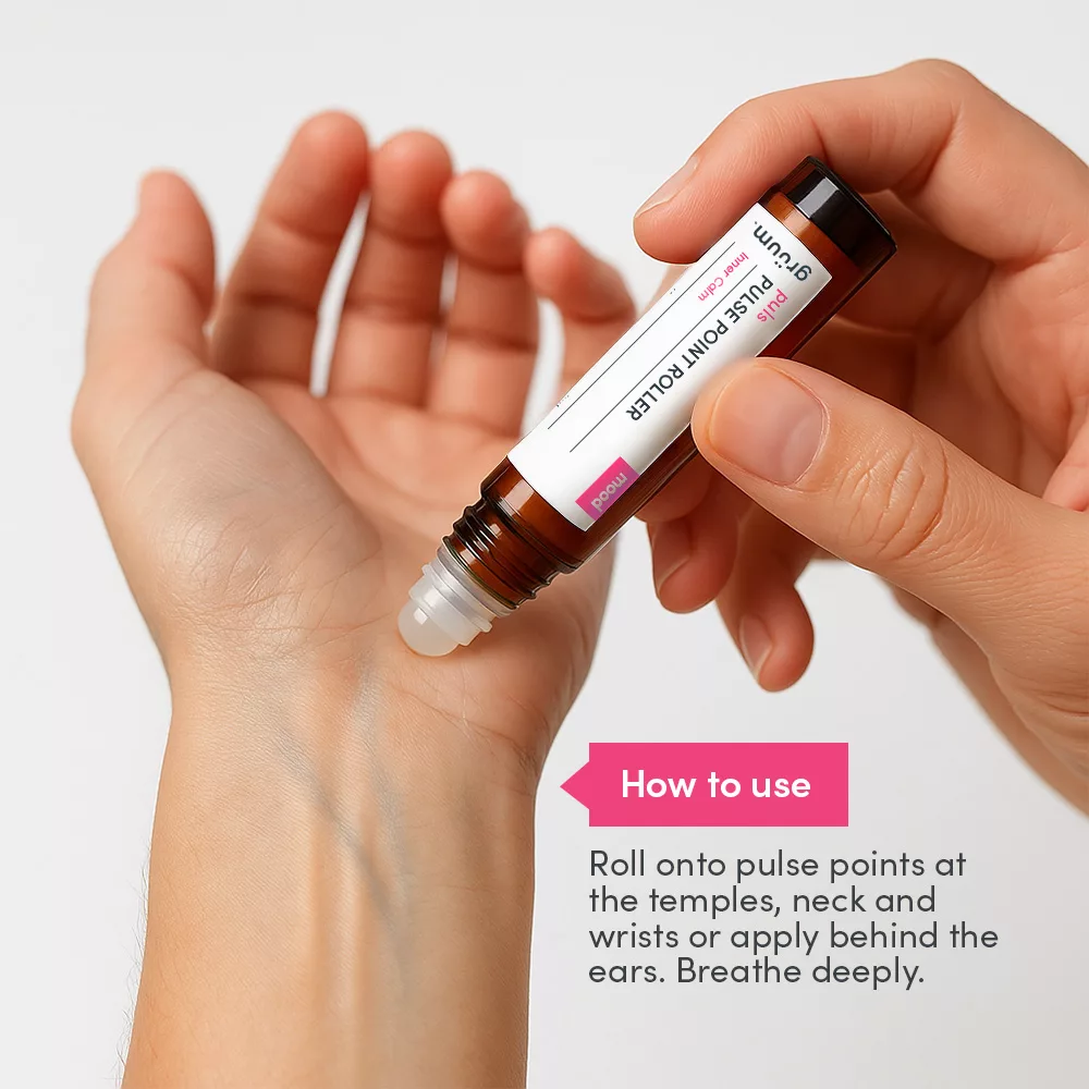 Grüum. Puls – Pulse Point Roller Ball – Inner Calm | 9ml