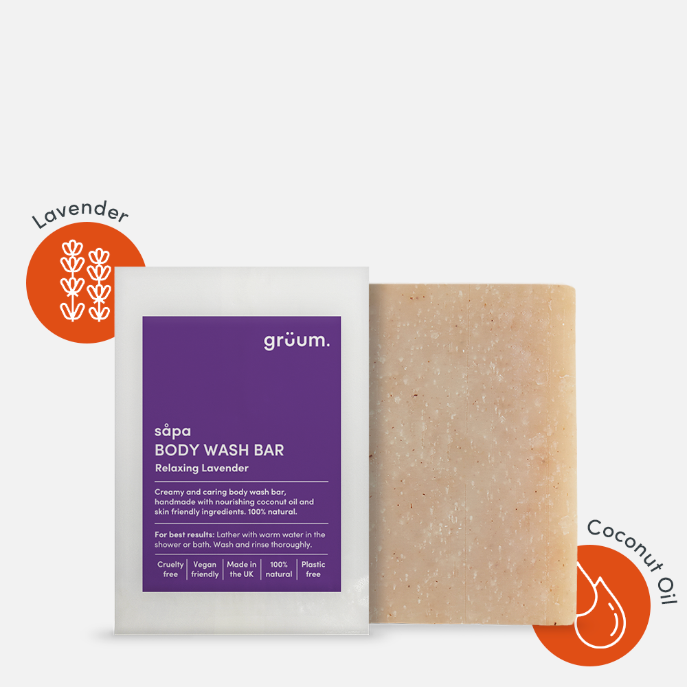 Grüum. Såpa Body Bar – Lavender | 95g