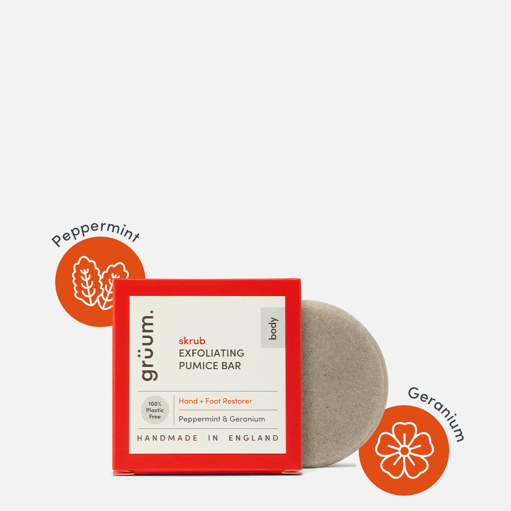 Grüum. Skrub Exfoliating Hand & Foot Restorer | 60g