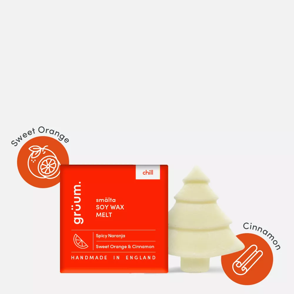 grüum. smälta Wax Melt – Spicy Naranja | 35g