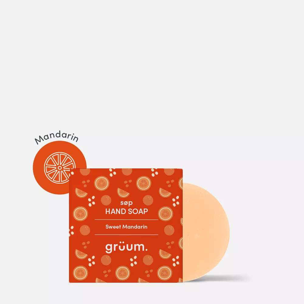 Grüum. Søp Hand Soap – Sweet Mandarin | 35g