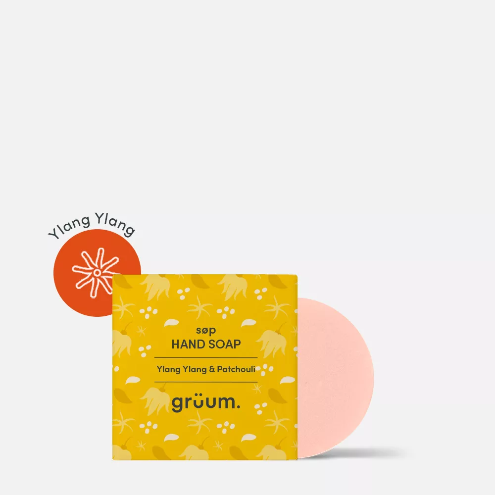 Grüum. Søp Hand Soap – Ylang Ylang & Patchouli | 35g