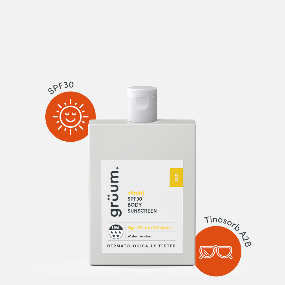 Grüum. SPF30 Body | 200ml | Twin Pack