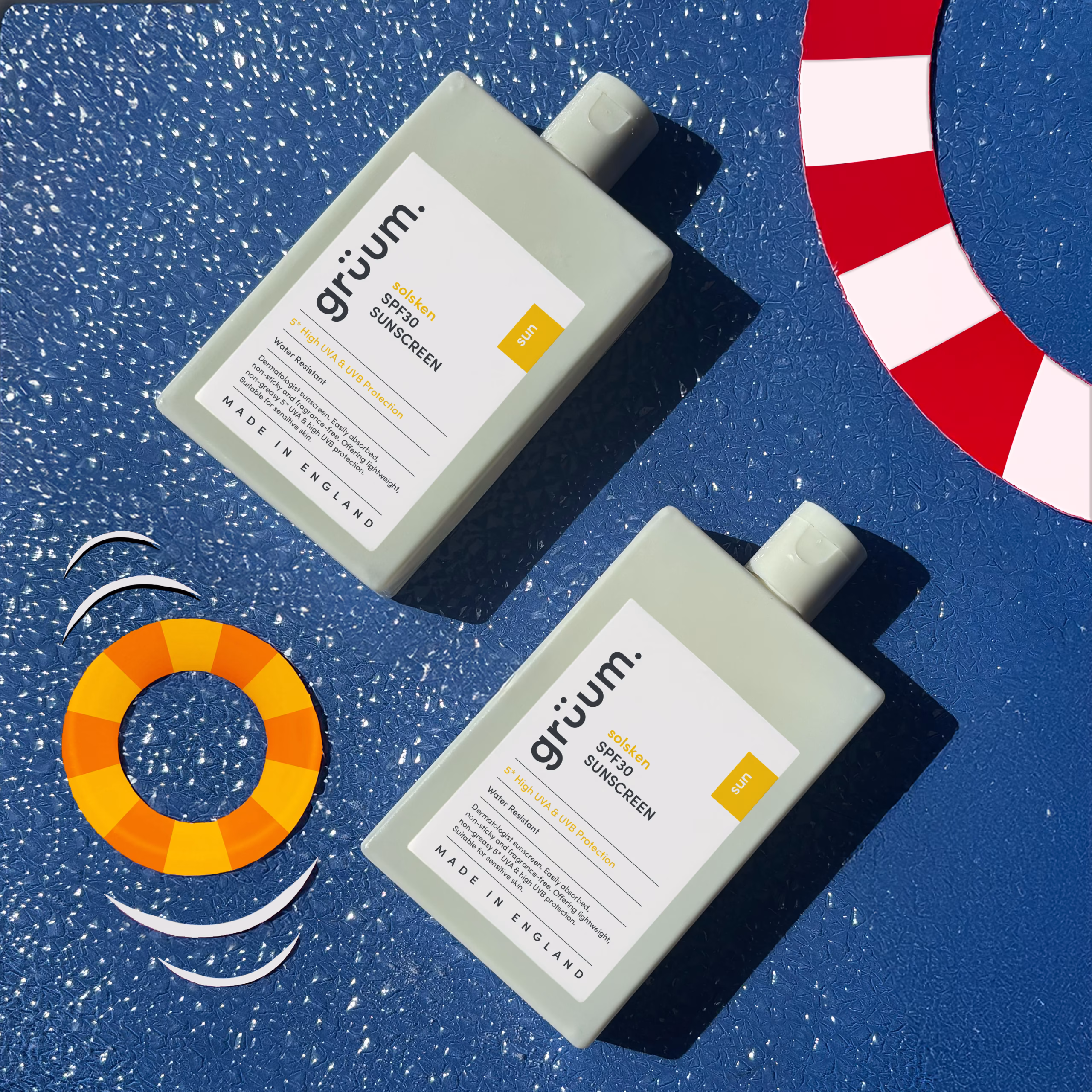 grüum. SPF30 Body | 200ml | Twin Pack