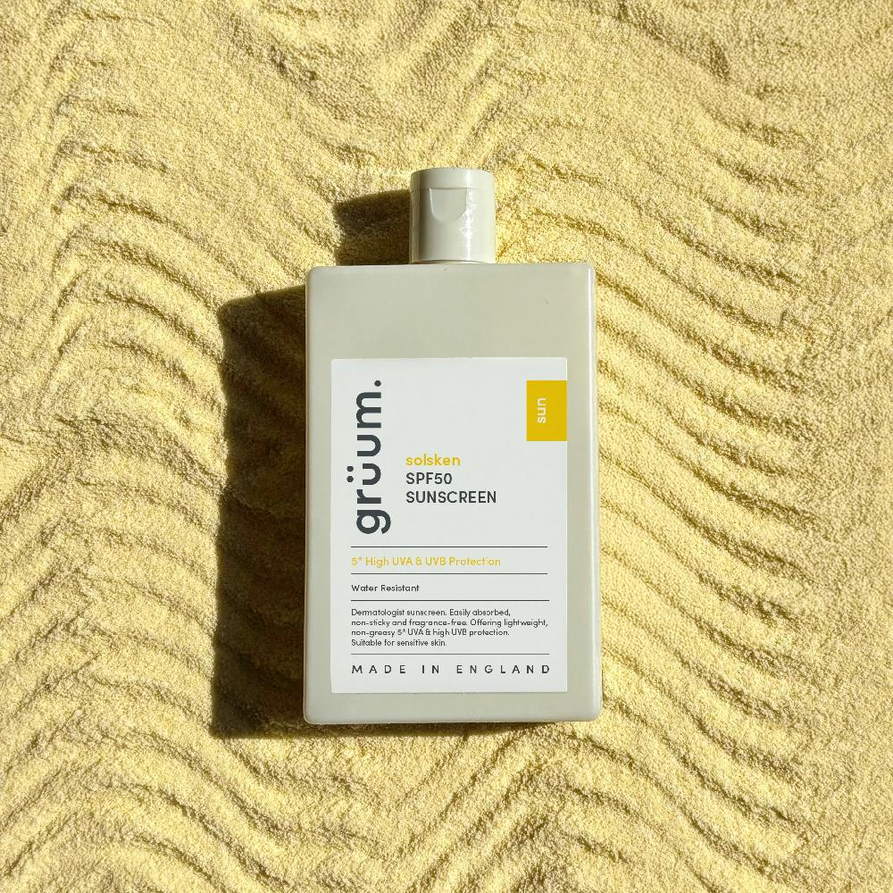 grüum. SPF50 5* UVA Face Sunscreen | 100ml