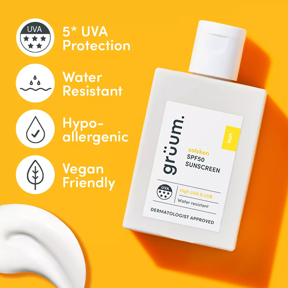 Grüum. SPF50 5* UVA Face Sunscreen | 50ml