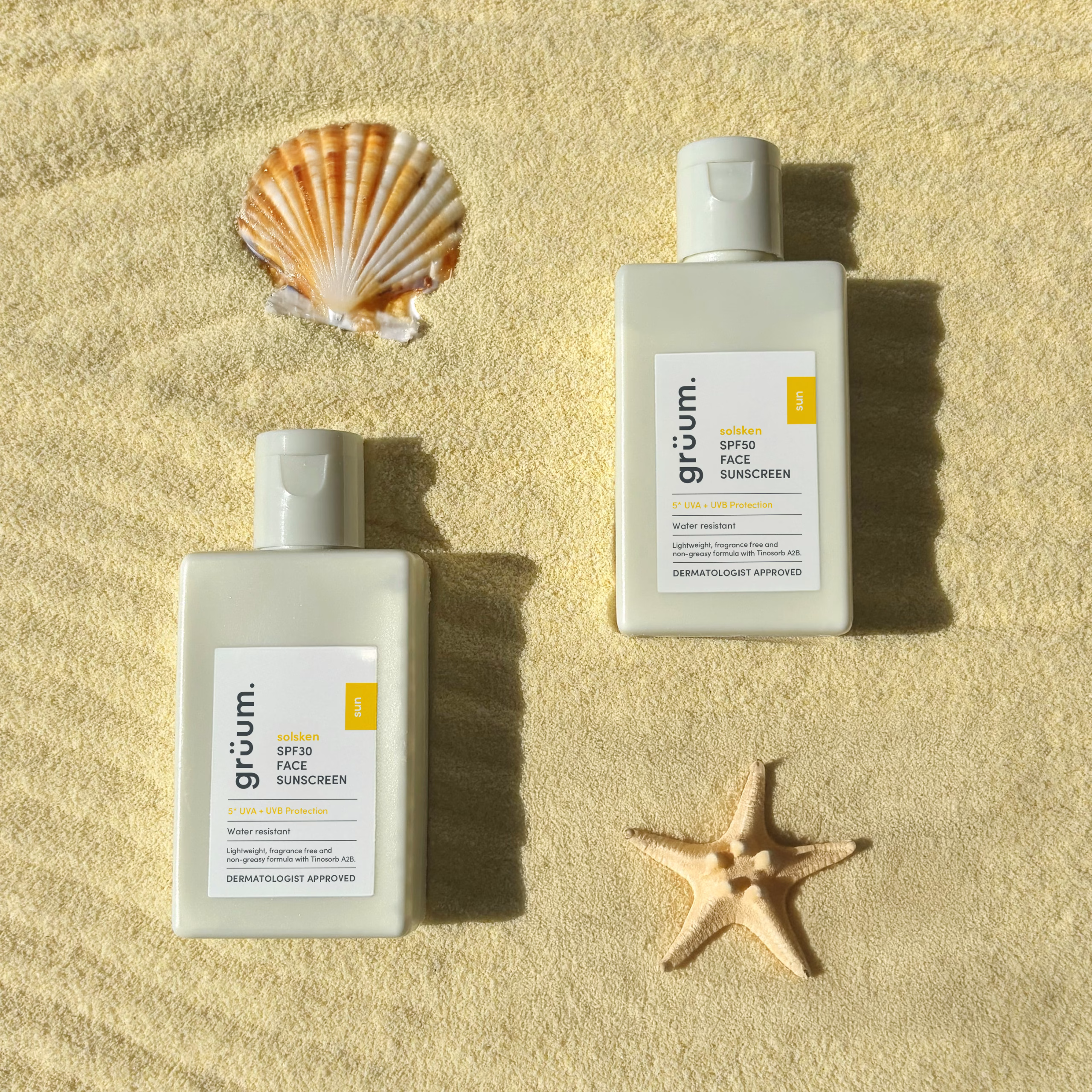 grüum. SPF50 Face | 50ml Twin Pack