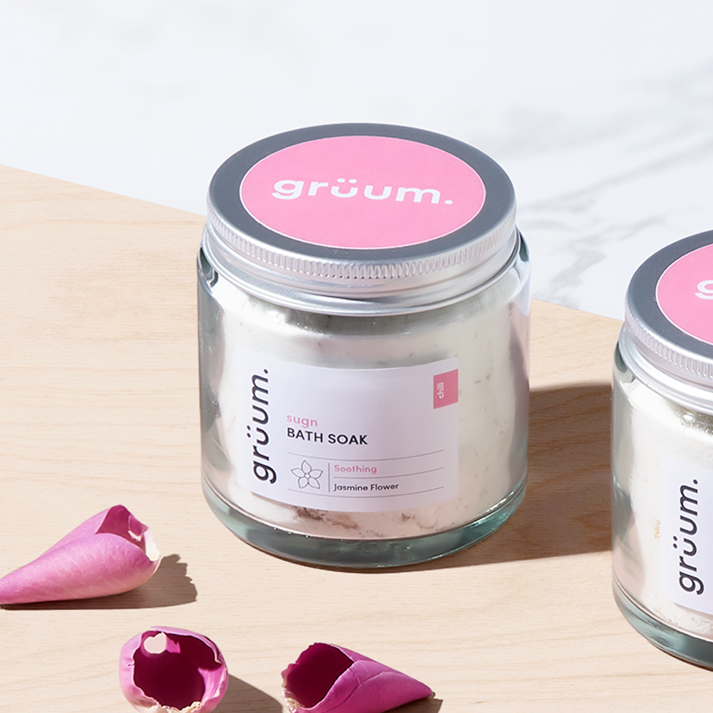 grüum. sugn Bath Soak – Jasmine Flower | 120ml
