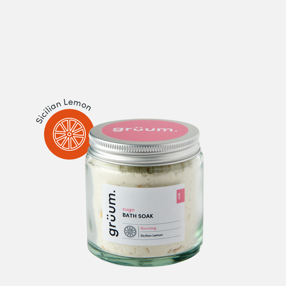 Grüum. Sugn Bath Soak – Sicilian Lemon | 120ml