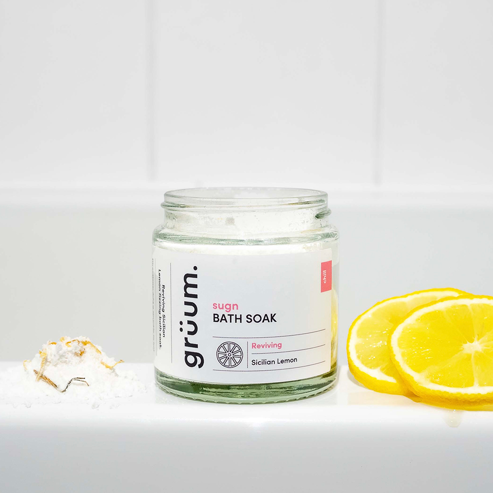 Grüum. Sugn Bath Soak – Sicilian Lemon | 120ml