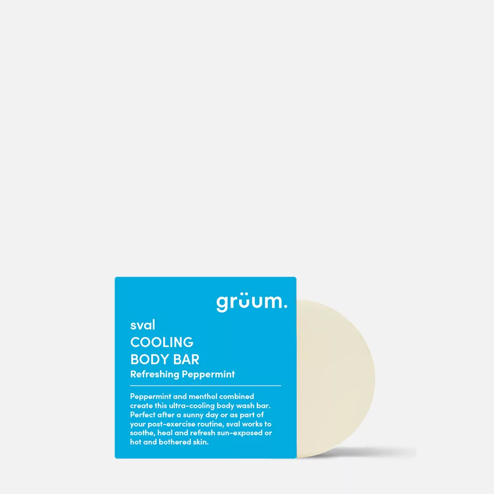 Grüum. Sval Cooling Body Bar – Peppermint | 35g
